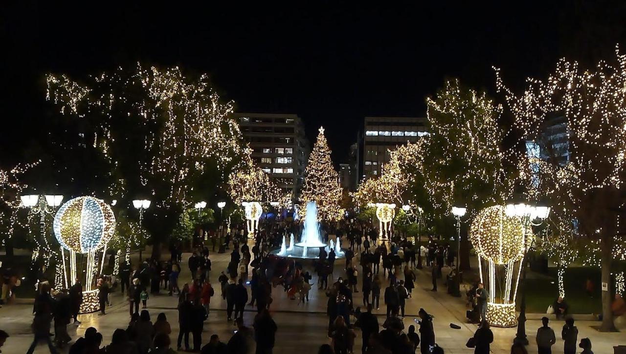 אתונה Parthenon And Syntagma Square View Apartment מראה חיצוני תמונה