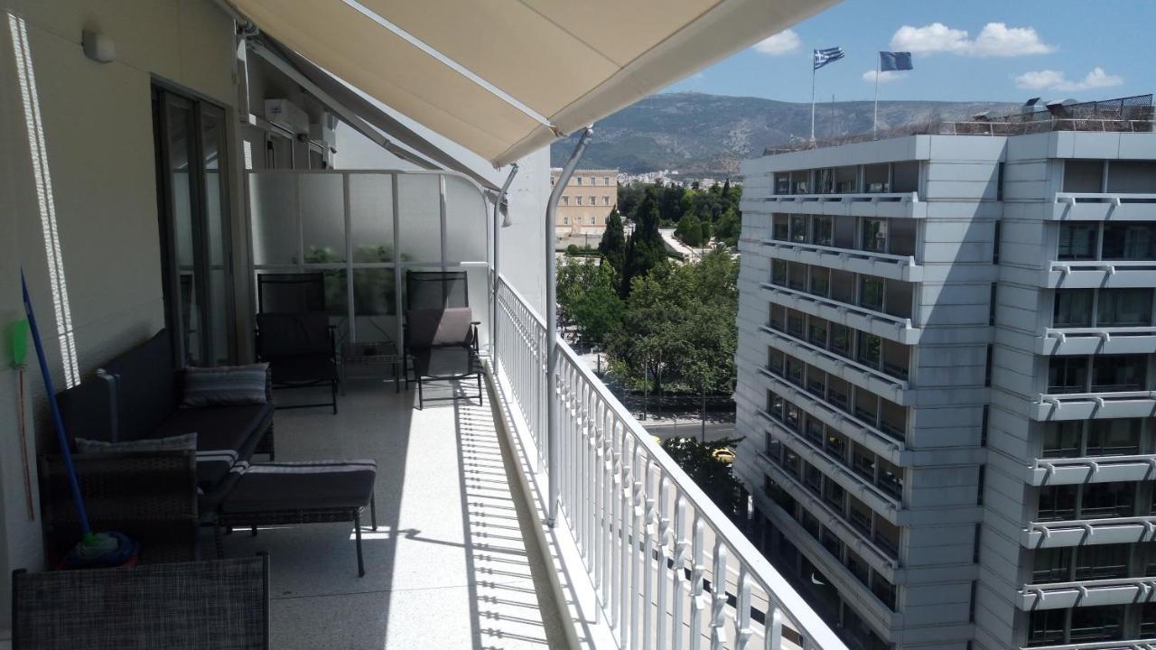 אתונה Parthenon And Syntagma Square View Apartment מראה חיצוני תמונה
